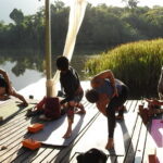 Aula de Yoga com Pedro Kupfer e a turma