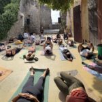 Aula de Yoga com Pedro Kupfer e a turma